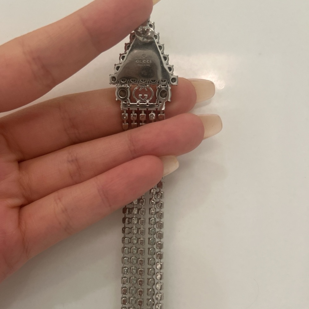 BRAND NEW Gucci Single Crystal Earring - Picture 5 of 7